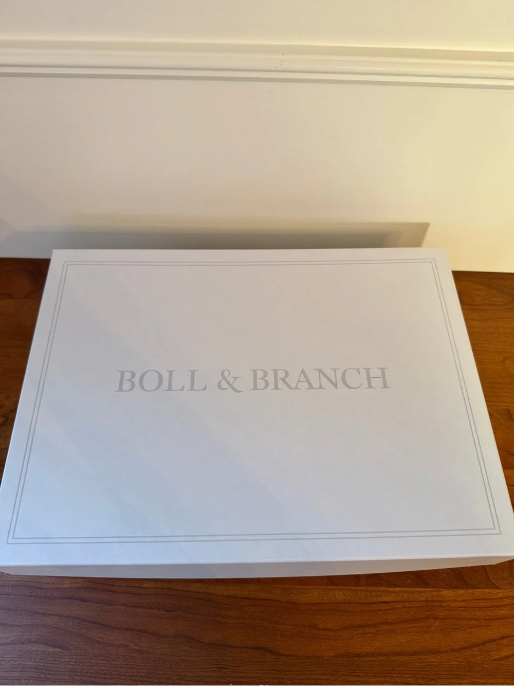 Boll & Branch Signature Hemmed Organic Cotton Sheet Set: Twin Size,Natural Color